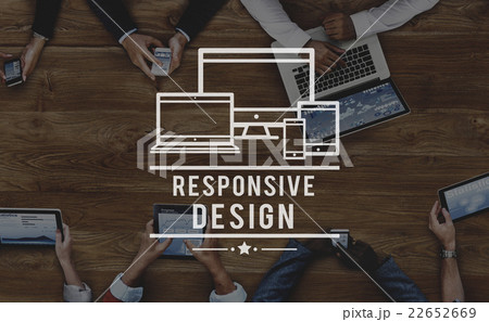 Responsive Design Information Content Layout Concept 22652669