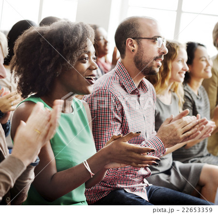 Audience Applaud Clapping Happines Appreciation Training Concept 22653359