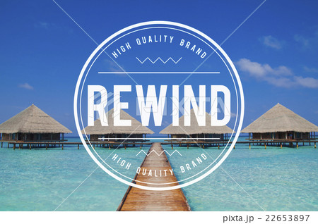 Rewind Playback Recover Reset Round Control Concept 22653897