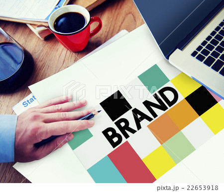 Brand Branding Marketing Advertising Trademark Concept Brand Branding Marketing Advertising Trademark Concept 22653918