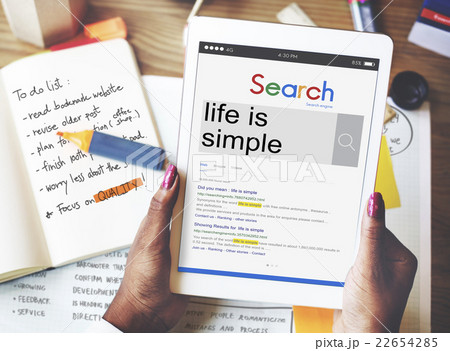 Laptop Connection Search SEO Network Concept 22654285