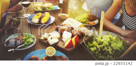 Beach Cheers Celebration Friendship Summer Fun Dinner Concept Beach Cheers Celebration Friendship Summer Fun Dinner Concept 22655142