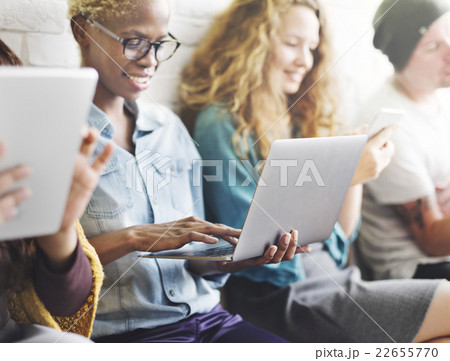Friends Connection Digital Devices Technology Network Concept Friends Connection Digital Devices Technology Network Concept 22655770