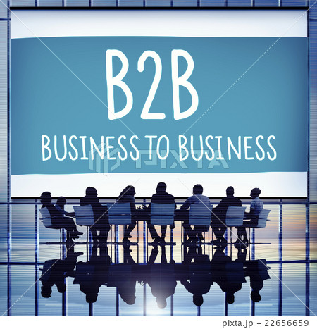 Business To Business Marketing Company Industry Concept Business To Business Marketing Company Industry Concept 22656659