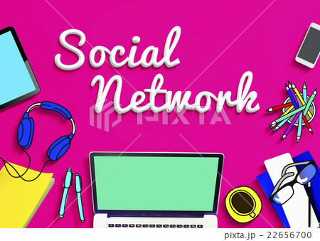 Social Network Connection Internet Technology Concept 22656700