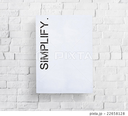 Simplify Simpleness Clarify Easiness Minimal Concept 22658128