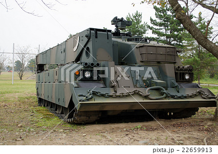 90式戦車回収車 日本 の写真素材