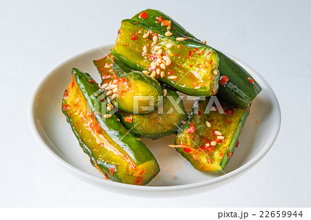 きゅうりのキムチ　 Kimchi of the cucumber 22659944