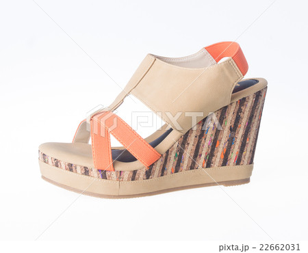 shoes or woman shoes isolated. shoes or woman shoes isolated. 22662031