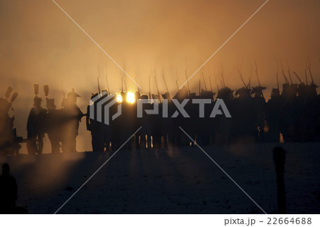 Warrior silhouettes, Battle of Austerlitz 22664688