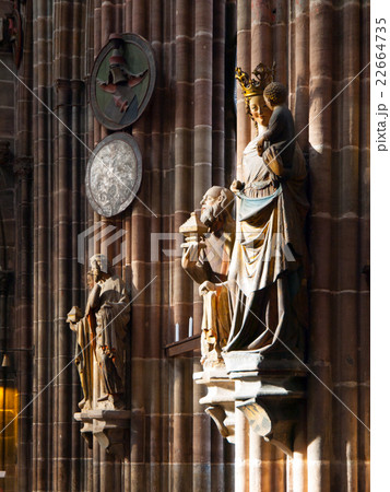 Religional statues in the church Religional statues in the church 22664735