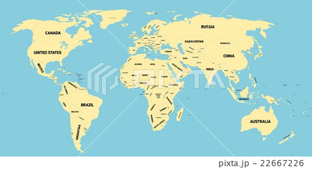 Political map of World Political map of World 22667226