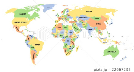 Political map of World 22667232