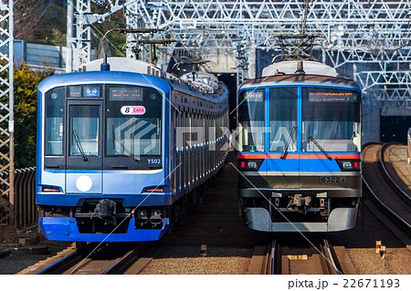 都営6300系三田線とみなとみらい線Y500系 都営6300系三田線とみなとみらい線Y500系 22671193