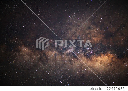 Milky Way galaxy, Long exposure photograph 22675072