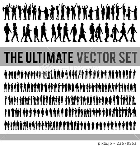 Vector Business People Corporate Company Concept Vector Business People Corporate Company Concept 22678563