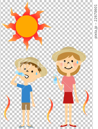 Child to counter heat stroke 22678601