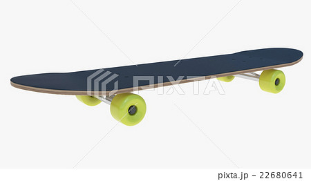 3d illustration of skateboard. icon for game web. 22680641