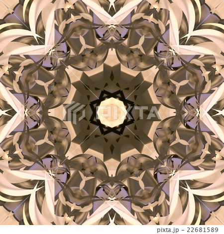 Symmetrical decorative patterns,  multicolored. 22681589