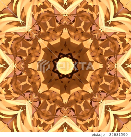 Symmetrical decorative patterns, multicolored. Symmetrical decorative patterns, multicolored. 22681590