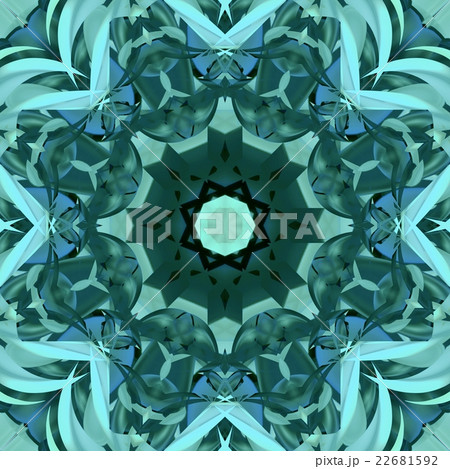 Symmetrical decorative patterns,  multicolored. 22681592