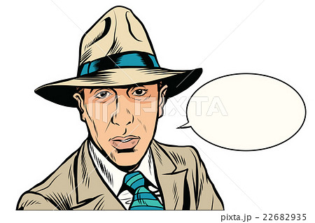 retro mafia pop art vector retro mafia pop art vector 22682935