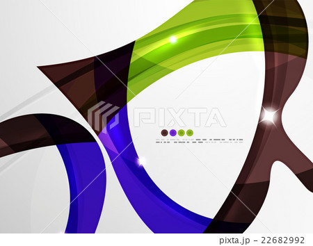 Shiny wave modern motion template 22682992