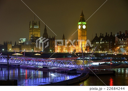 ロンドンの夜景-87 ロンドンの夜景-87 22684244