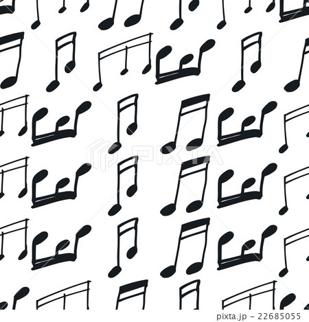 Seamless pattern with music notes Seamless pattern with music notes 22685055