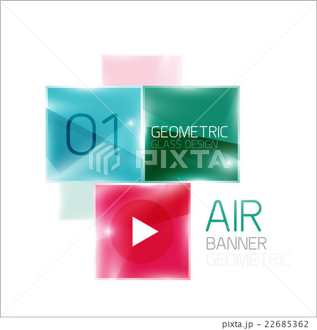 Multicolored squares with sample text Multicolored squares with sample text 22685362