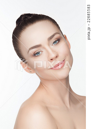 Beautiful Girl face. Perfect skin 22685583