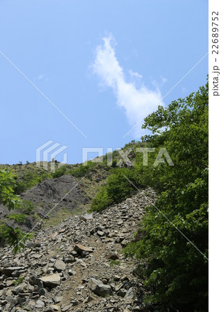 松木渓谷のがけ崩れ 22689752