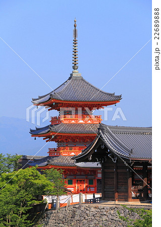 清水寺 三重塔 清水寺 三重塔 22689888