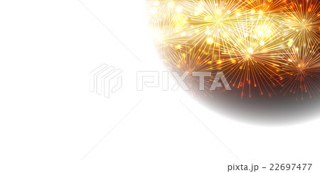 花火　夜空　風景　背景  22697477