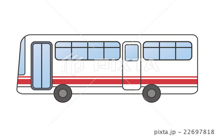 路線バス_紅白 22697818