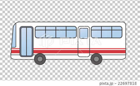 路線バス_紅白 22697818