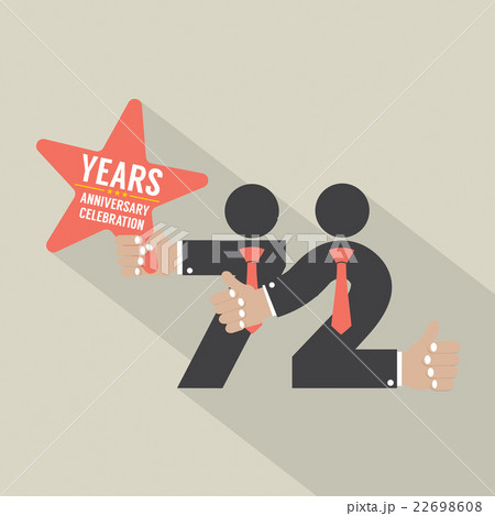 72nd Years Anniversary Typography Design. 22698608