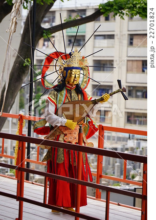 万部おねりの写真素材