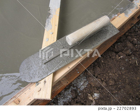 基礎コンクリート打ち 左官工事 基礎コンクリート打ち 左官工事 22702893