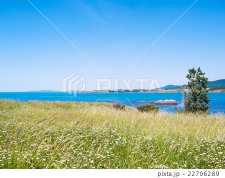 Black Sea coastline in Tsarevo town, Bulgaria Black Sea coastline in Tsarevo town, Bulgaria 22706289