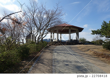 寒霞渓の第2展望所の東屋；香川県小豆郡小豆島町、日本；2015年9月6日 22708418