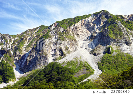 夏の大山　北壁 22709349
