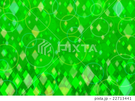 緑のキラキラダイヤの背景テクスチャのイラスト素材