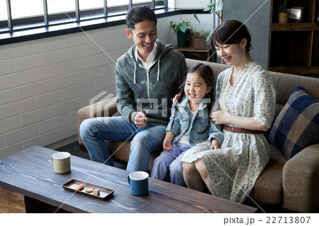 家族3人ライフスタイル 家族3人ライフスタイル 22713807
