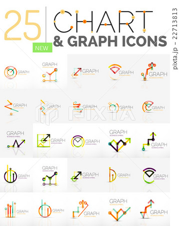 Collection of chart logos 22713813
