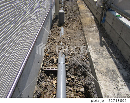 雨水配管 埋設配管 雨水配管 埋設配管 22713895