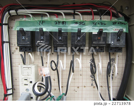 建設現場の仮設電気 建設現場の仮設電気 22713978