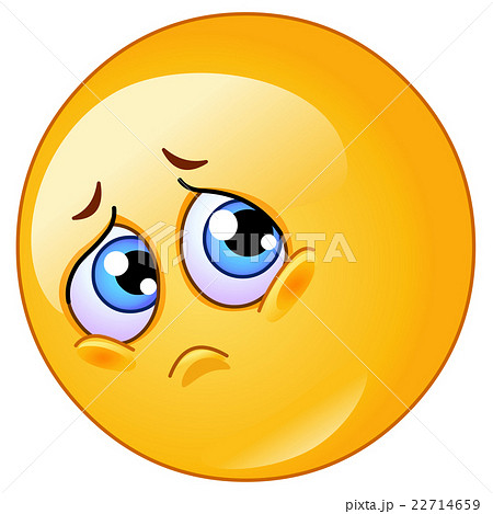 Sad emoticon 22714659