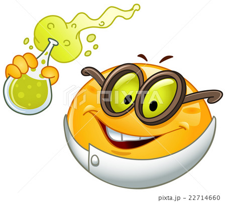 Scientist emoticon 22714660