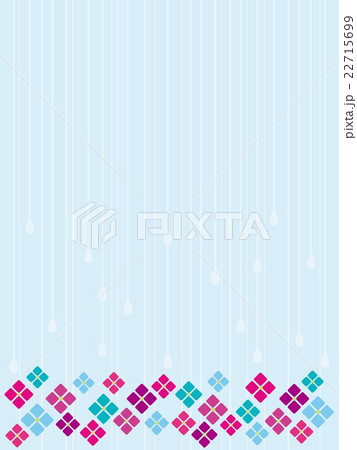 紫陽花　雨 22715699